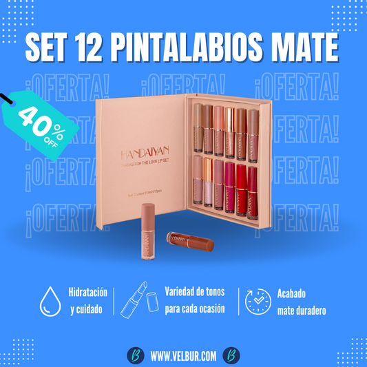 Set 12 pintalabios